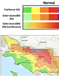 AQI Color chart