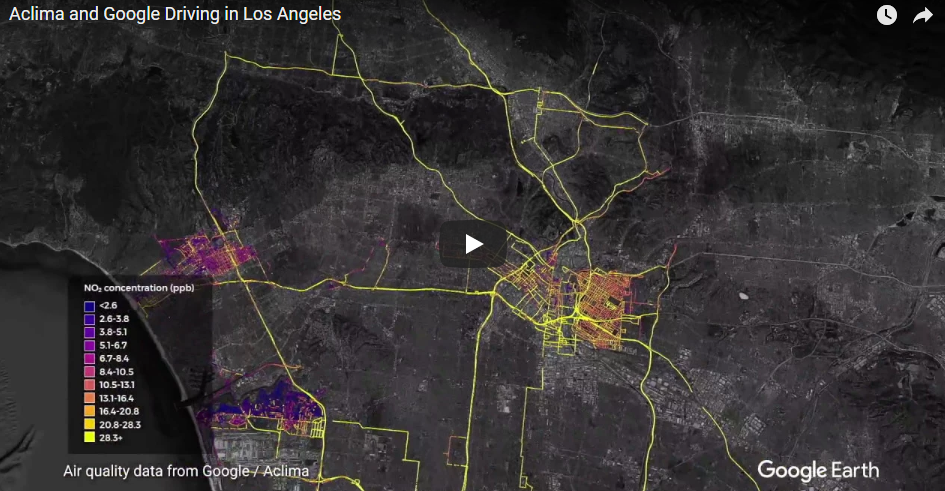 Aclima Google Air Quality data