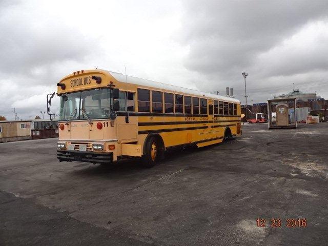 A pre1994 diesel bus A pre1994 diesel bus