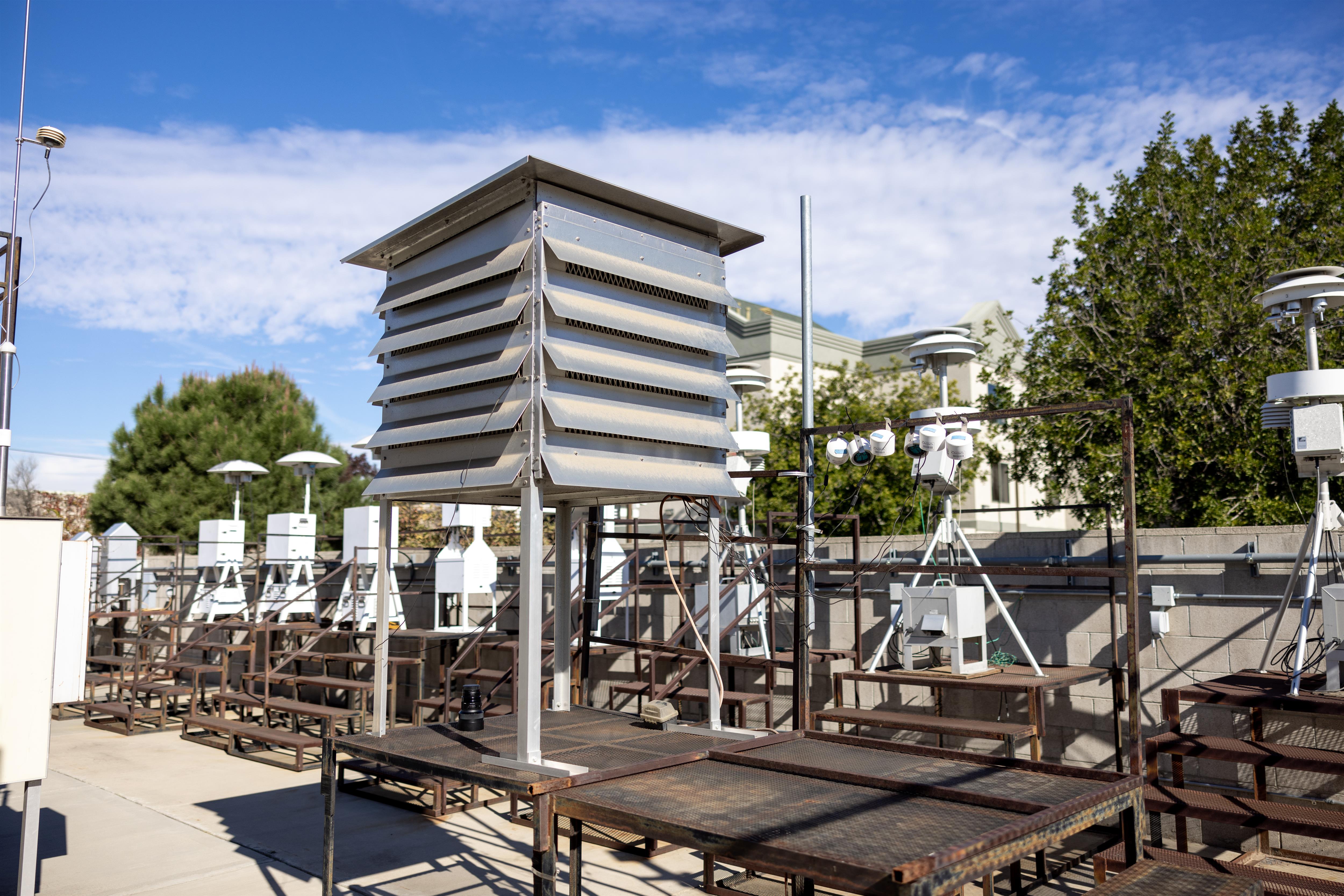 AQ-SPEC Riverside Sensor Evaluation Shelter